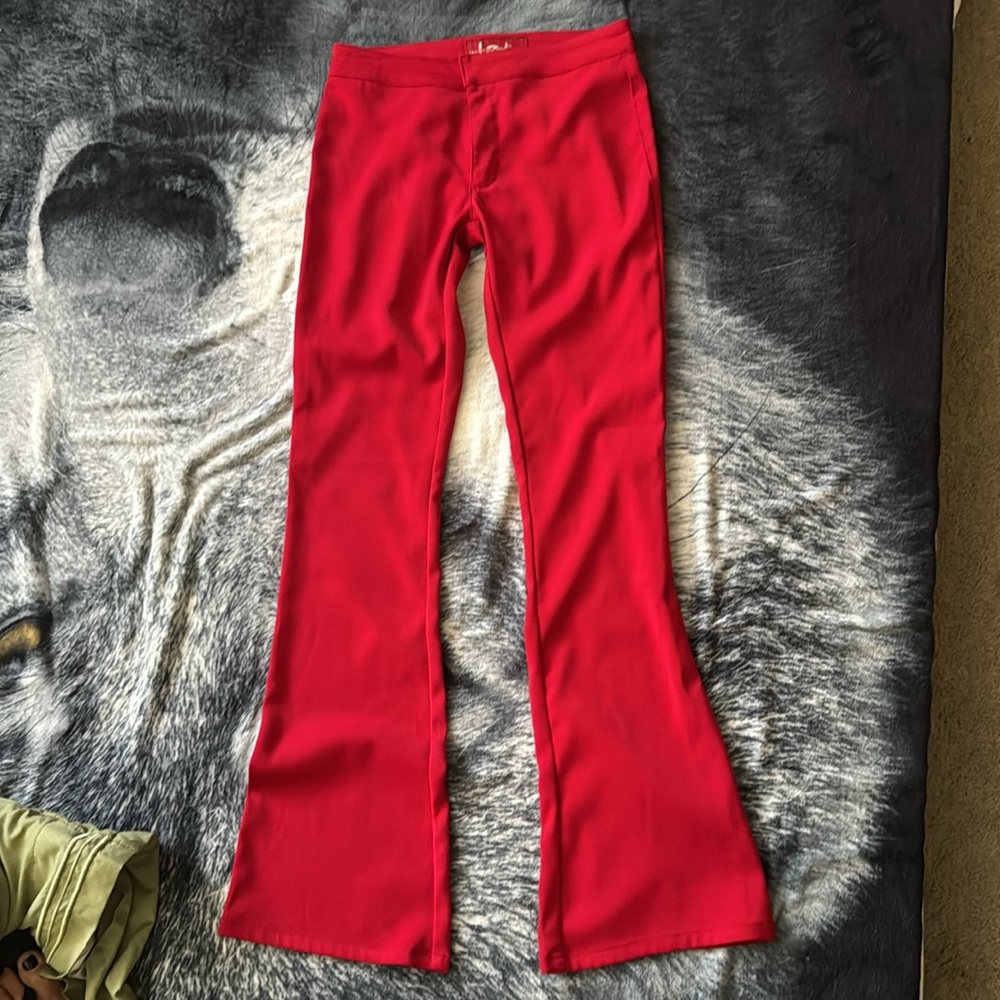 Red Dressy Pants